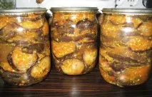 Гострі баклажани на зиму варіанти закусок та рецепти приготування зиму