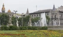 Площа Каталонії та бульвар Рамбла площа