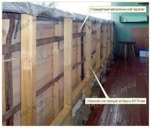 Підготовка балконів до скління балкона