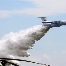 Протипожежний літак Іл-76П (ТДП) пожеж