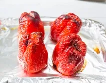 Рецепт супу-пюре з печеного перцю з куркою на Смачному Блозі супу-пюре