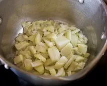 Рецепт супу-пюре з печеного перцю з куркою на Смачному Блозі печеного