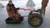 Саморобний снігохід із мотоблоку своїми руками руками
