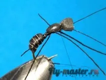 Суха мушка Мураха з пінки - Сухі мушки - Рибалка нахлистом і в’язання мушок мушка