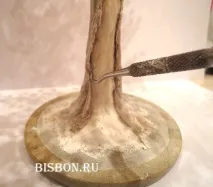 Ствол для дерева з бісеру майстер клас бісеру
