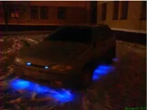 Світлодіодне підсвічування авто своїми руками, Руки-гаки авто