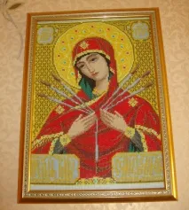 Вишивка ікон хрестом вишивка
