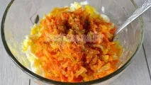 Закусочний торт із коржів для Наполеона з рибною консервою закусочний