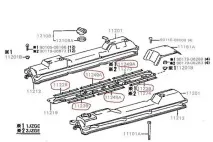 Заміна прокладки ГБЦ, усунення течі олії з-під кришок головки ГБЦ, розбір, розсухарювання та усунення