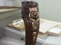 Позолота поталею декору ПВХ поталь