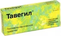 антигістамінні