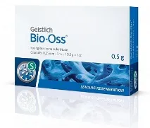 Bio-Oss 0, 5 г, гранули 0, 25-1 мм, розмір S, натуральний кістковозамінний матеріал натуральний