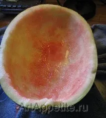 Черепаха з кавуна рецепт фруктовий салатмайстер-клас фото, ArtAppetite кавуна