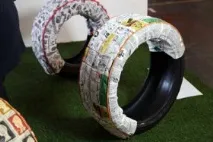 Що можна зробити із старих покришок старих