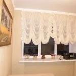 Дизайн штор для кухні сучасні ідеї та цікаві новинки на фото штор