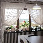 Дизайн штор для кухні сучасні ідеї та цікаві новинки на фото штор