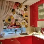 Дизайн штор для кухні сучасні ідеї та цікаві новинки на фото штор