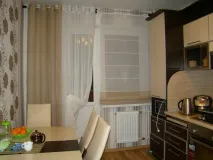Дизайн штор для кухні сучасні ідеї та цікаві новинки на фото штор