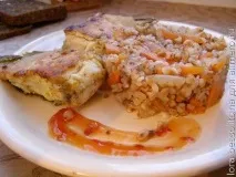 Гречка з рибою та овочами, рецепти з фото рецепти