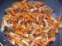 Гречка з рибою та овочами, рецепти з фото рецепти