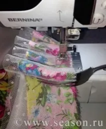 Виготовлення складок за допомогою вилки - З учениці - до професіоналів шиття складок