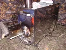 Як зробити похідну лазню своїми руками - Турклуб ПІК похідну