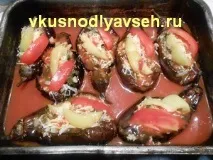 Каярнарик - баклажани фаршировані по-турецьки, покроковий фото рецепт каярнарик