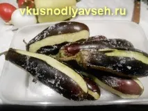 Каярнарик - баклажани фаршировані по-турецьки, покроковий фото рецепт баклажани