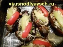 Каярнарик - баклажани фаршировані по-турецьки, покроковий фото рецепт покроковий
