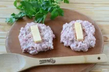Котлети під шубою з помідорами та сиром - покроковий рецепт з фото на сиром