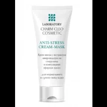 Крем-маска для обличчя CHARM CLEO COSMETIC LABORATORY ANTI-STRESS CREAM-MASK з екстрактом charm