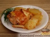 Курячі ніжки, Картопля з куркою, рецепти з фото на 21 рецепт куркою