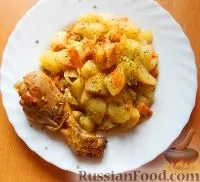 Курячі ніжки, Картопля з куркою, рецепти з фото на 21 рецепт ніжки