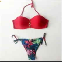 Купальник AliExpress Brazilian style Bikini push up big BREAST CUP swimsuit swimwear female bikinis купальник