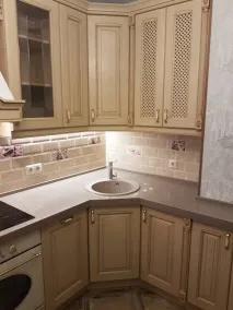 Кухня Позітано ясеня