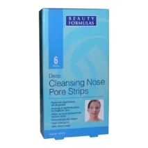Смужки для носа, що очищають Beauty Formulas Cleansing Nose Pore Strips -«Скільки ж наша шкіра носить beauty