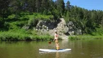 Відпочинок «вихідного дня» на річці Іня Борд Культура відпочинок