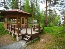 Оздоровчий комплекс «Урозеро» - Пряжинський район, Республіка Карелія, фото бази відпочинку комплекс