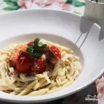 Паста з грибами шиїтаке - покроковий рецепт з фото на паста