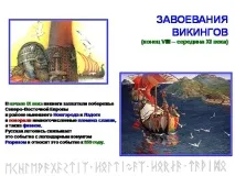 Презентація на тему - Вікінги - з історії для 5 класу класу