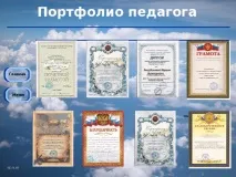 Презентація на тему - Портфоліо педагога - всім вчителям, презентації портфоліо
