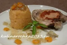 Пюре горохове з куркою - Готуємо смачно, красиво та по-домашньому! готуємо