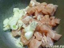 Різотто з куркою та кабачками - покроковий рецепт з фото різотто