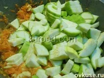 Різотто з куркою та кабачками - покроковий рецепт з фото куркою