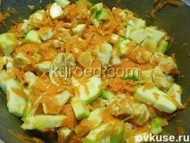 Різотто з куркою та кабачками - покроковий рецепт з фото куркою