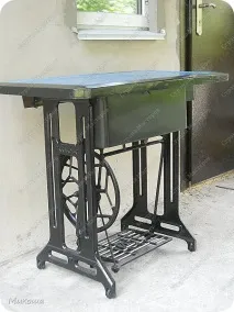 Садовий столик ( стільчик із шин), Країна Майстрів. країна