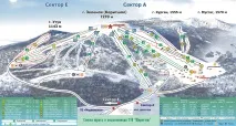 Шерегеш Гірська шорія, гірськолижки гірська
