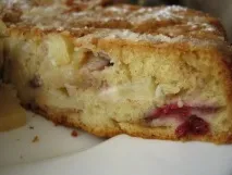 Шарлотка з брусницею та яблуками рецепти брусницею