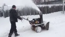 Снігоприбиральник для мотоблоку (для прибирання снігу) - насадка, приставка, сніговідкидач снігу