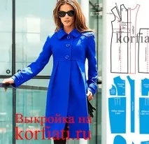 Стильне пальто - форма від Анастасії Корфіаті анастасії